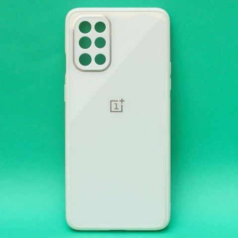 White camera Safe mirror case for Oneplus 9R