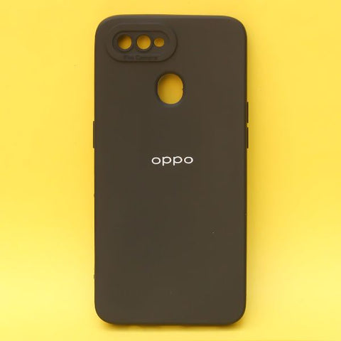 Black Spazy Silicone Case for Oppo A5s