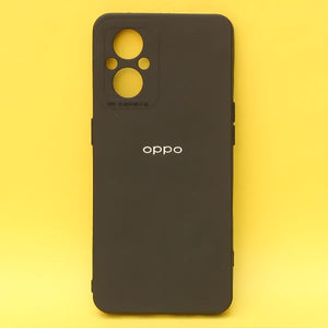 Black Spazy Silicone Case for Oppo F21 Pro 5g