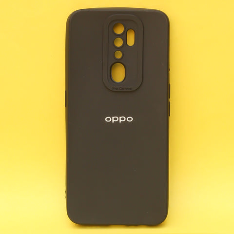 Black Spazy Silicone Case for Oppo A5 2020