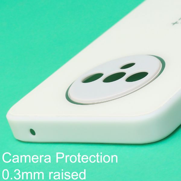 White camera Safe mirror case for Oneplus 7T
