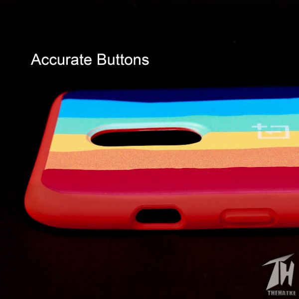 Rainbow Silicone Case for Oneplus 6t