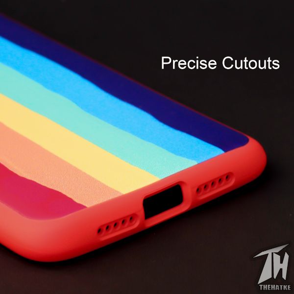 Rainbow Silicone Case for Oneplus 6t