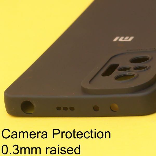 Black Spazy Silicone Case for Redmi Note 10 Pro