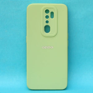 Light Green Spazy Silicone Case for Oppo A5 2020