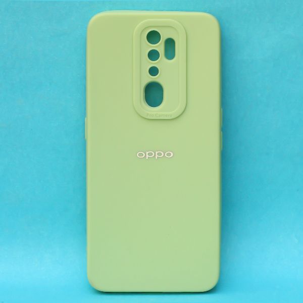 Light Green Spazy Silicone Case for Oppo A5 2020