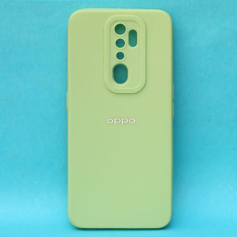 Light Green Spazy Silicone Case for Oppo A5 2020