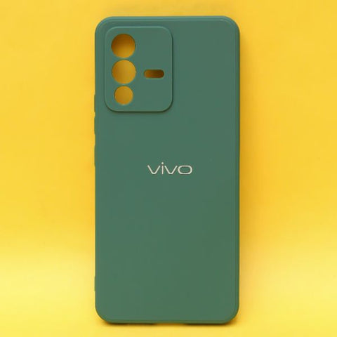 Dark Green Candy Silicone Case for Vivo V23