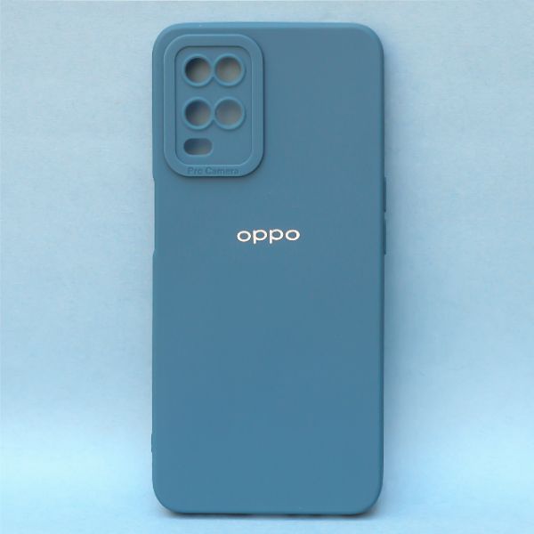 Cosmic Blue Spazy Silicone Case for Oppo A54 4g