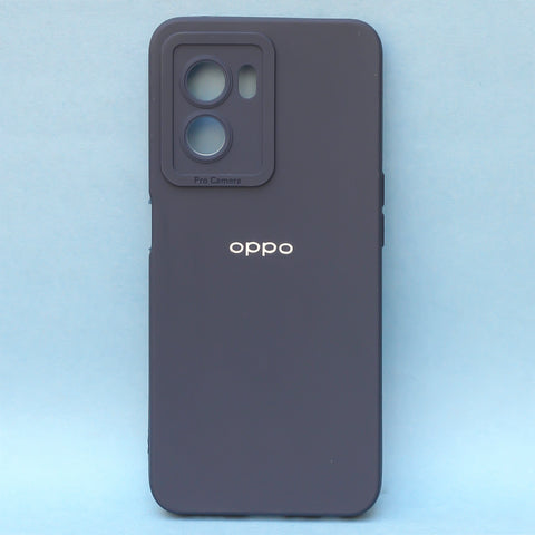 Dark Blue Spazy Silicone Case for Oppo K10