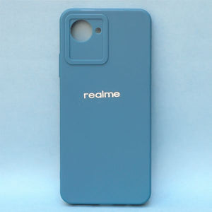 Cosmic Blue Spazy Silicone Case for Realme C30