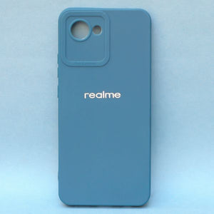 Cosmic Blue Spazy Silicone Case for Realme C30s