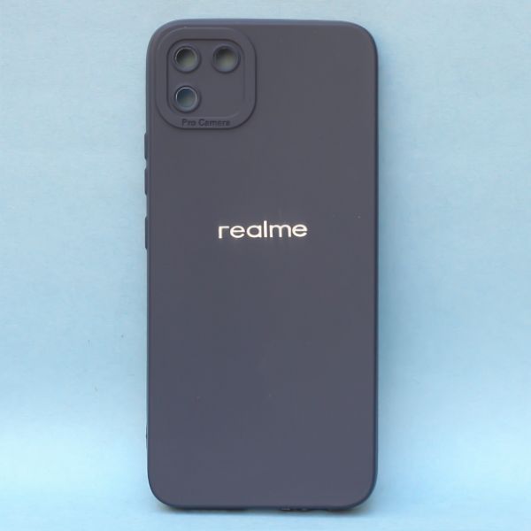 Dark Blue Spazy Silicone Case for Realme C11