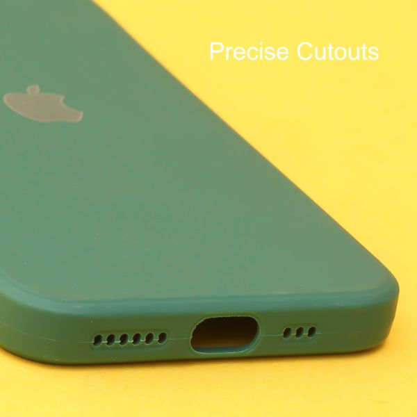 Dark Green Candy Silicone Case for Apple Iphone 12 Pro