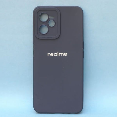 Dark Blue Spazy Silicone Case for Realme C35