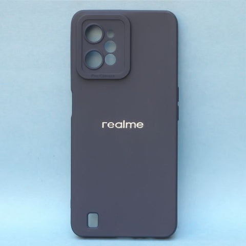 Dark Blue Spazy Silicone Case for Realme C31