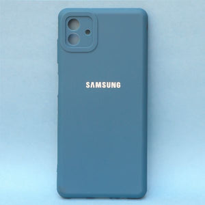 Cosmic Blue Spazy Silicone Case for Samsung M13