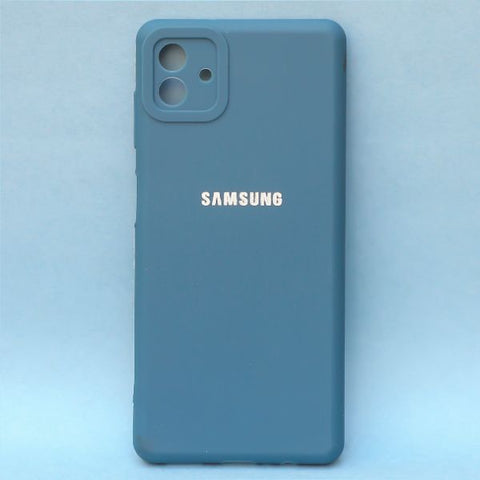 Cosmic Blue Spazy Silicone Case for Samsung M13