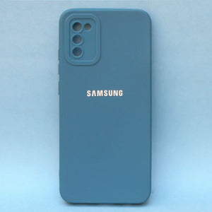 Cosmic Blue Spazy Silicone Case for Samsung A02s