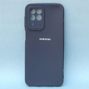 Dark Blue Spazy Silicone Case for Samsung M53