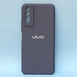 Dark Blue Spazy Silicone Case for Vivo Y20