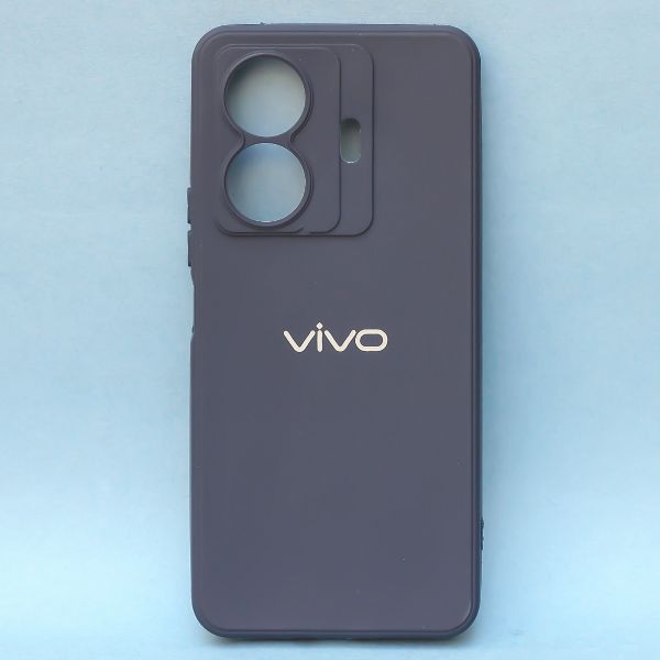 Dark Blue Spazy Silicone Case for Vivo T1 Pro