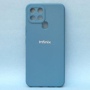 Cosmic Blue Spazy Silicone Case for Infinix Smart 6