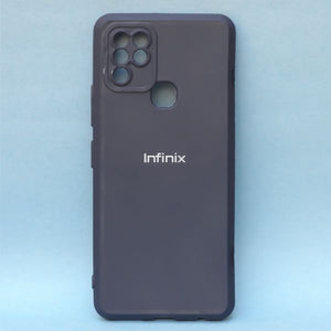 Dark Blue Spazy Silicone Case for Infinix Hot 10