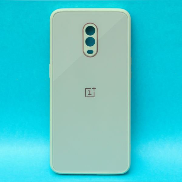 Sea Green camera protection mirror case for Oneplus 6T