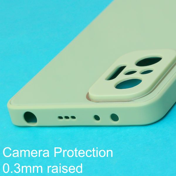 Light Green camera protection mirror case for Redmi Note 10 pro Max
