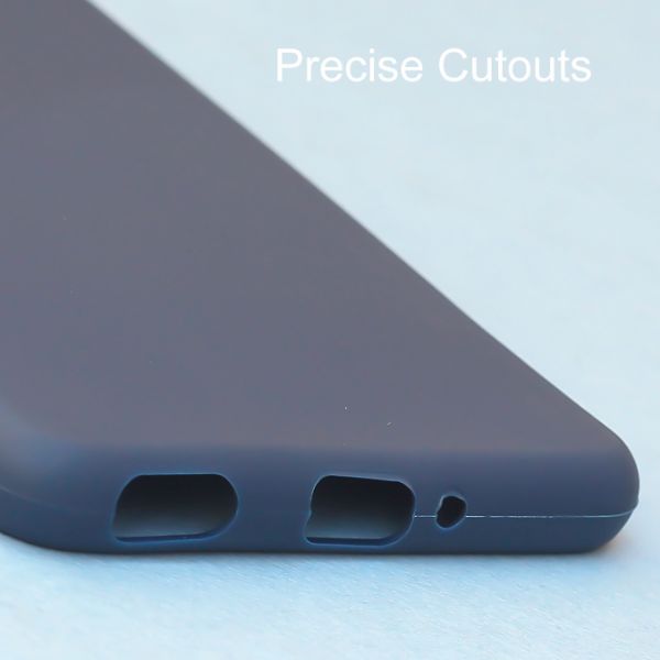 Dark Blue Spazy Silicone Case for Samsung M33