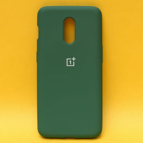 Green Original Silicone case for Oneplus 7