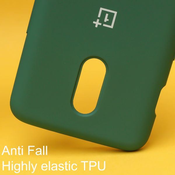 Dark Green Original Silicone case for Oneplus 6T