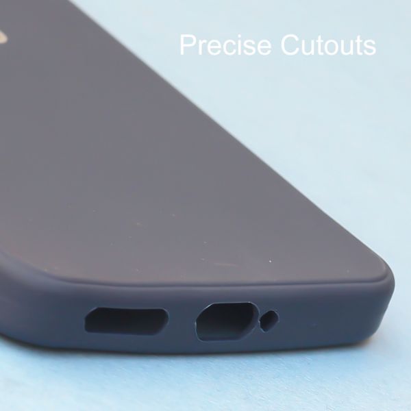 Dark Blue Spazy Silicone Case for Vivo T1 Pro