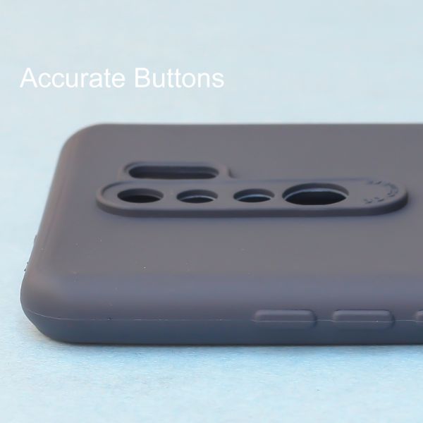 Dark Blue Spazy Silicone Case for Poco M2