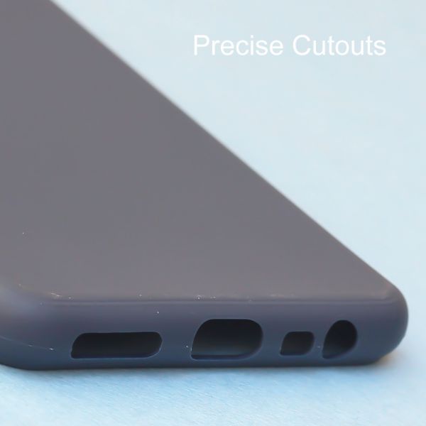 Dark Blue Spazy Silicone Case for Poco M2