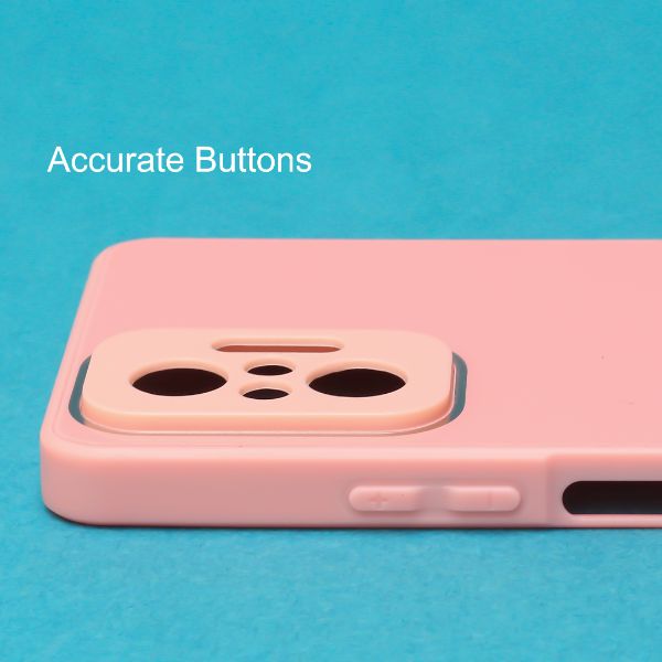Pink camera protection mirror case for Redmi Note 10 Pro Max