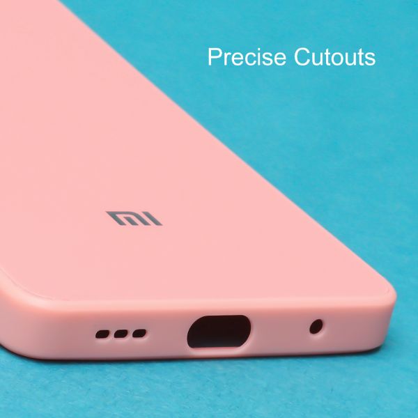 Pink camera protection mirror case for Redmi Note 10 Pro Max