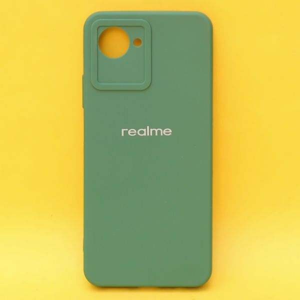 Dark Green Spazy Silicone Case for Realme C30