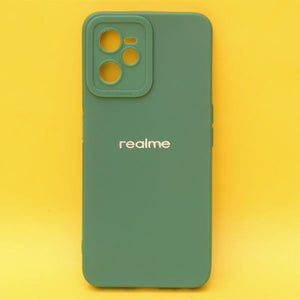 Dark Green Spazy Silicone Case for Realme C35