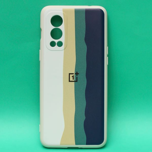 Camouflage Camera Safe Silicone Case for Oneplus Nord 2