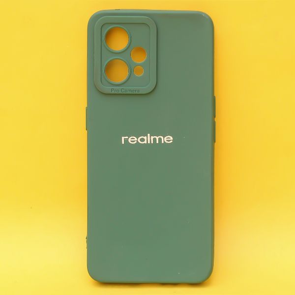 Dark Green Spazy Silicone Case for Realme 9 Pro