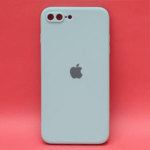Light Blue Candy Silicone Case for Apple Iphone 8 plus