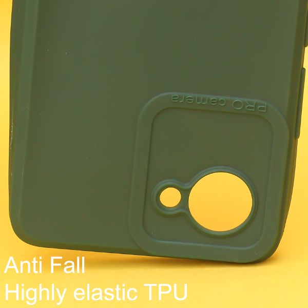 Dark Green Spazy Silicone Case for Realme C30s