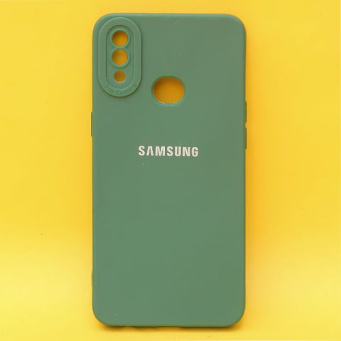 Dark Green Spazy Silicone Case for Samsung A10s