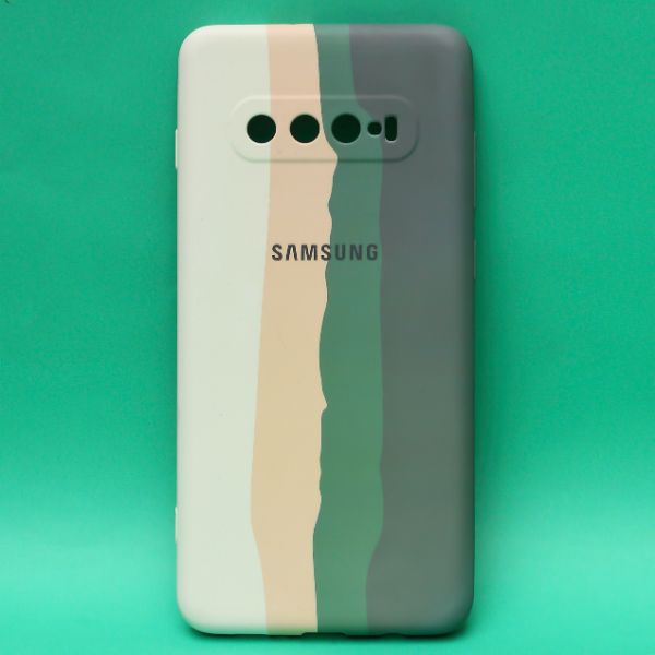 Camouflage Camera Safe Silicone Case for Samsung S10 Plus
