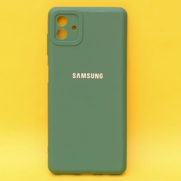 Dark Green Spazy Silicone Case for Samsung M13