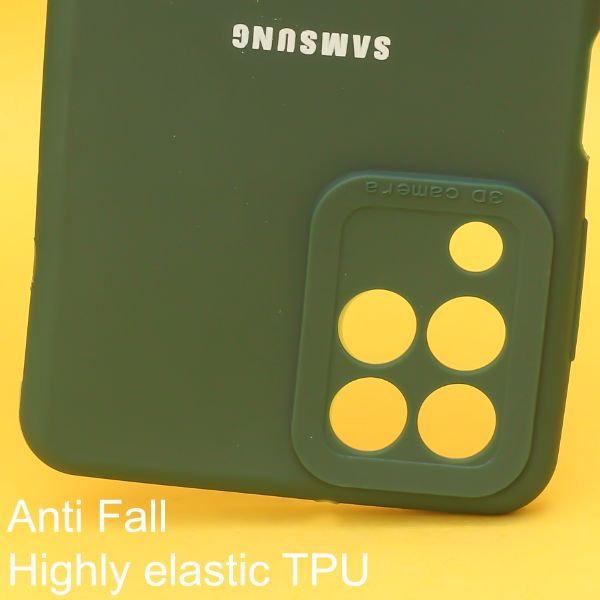 Dark Green Spazy Silicone Case for Samsung M33