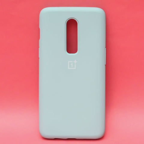 Light Blue Original Silicone case for Oneplus 6