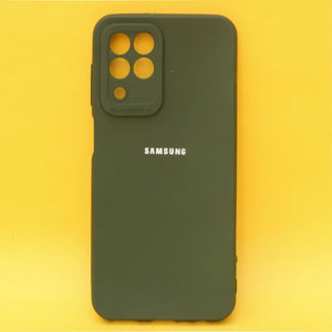 Dark Green Spazy Silicone Case for Samsung M53